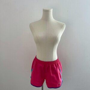 Nike Pink And Blue Running Shorts